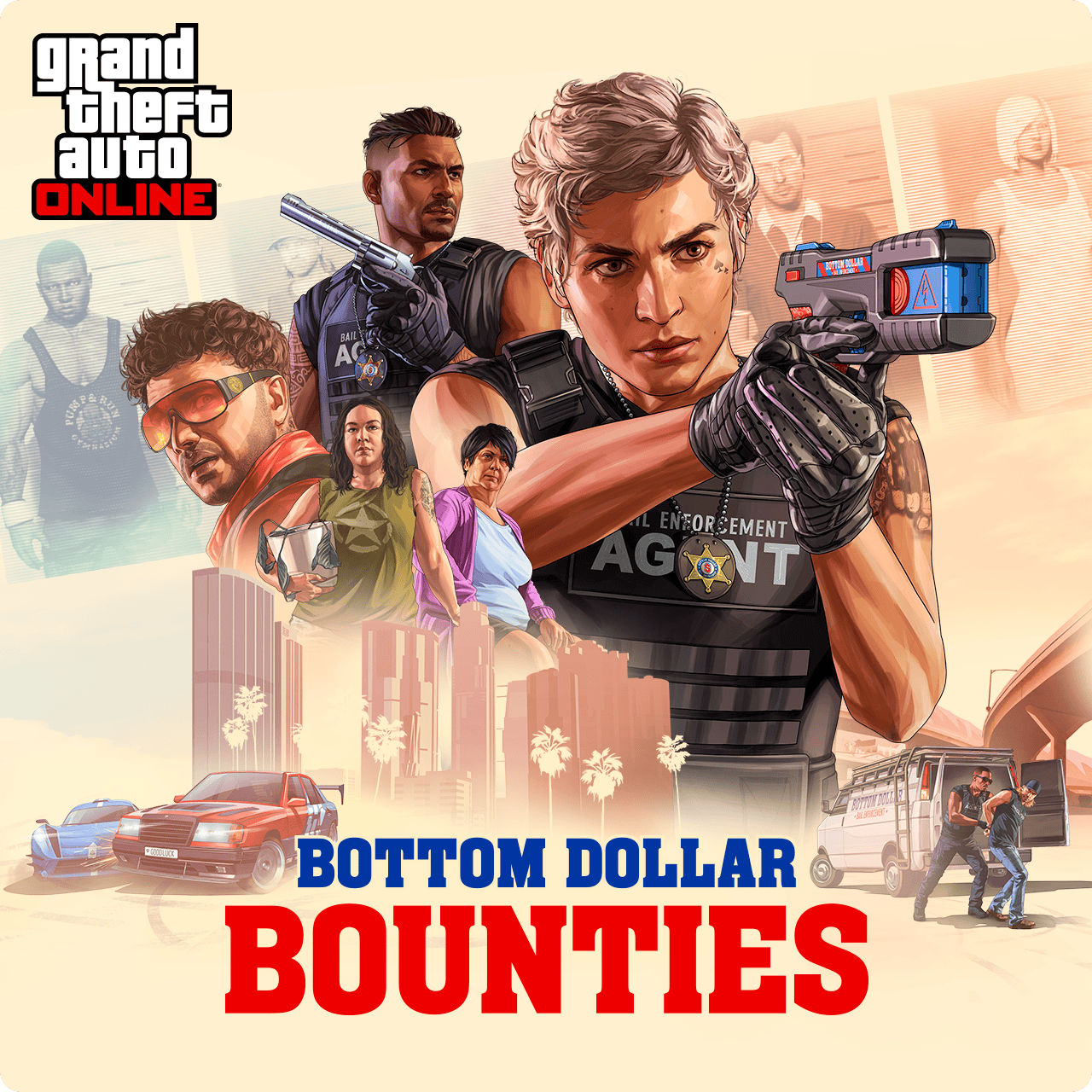 GTA Online: Bottom Dollar Bounties artwork