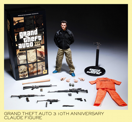 10 lat GTA III - unikatowa figurka Claude'a od Sideshow