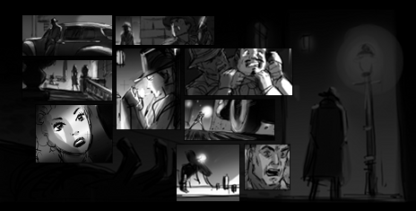 L.A. Noire storyboard - Tui Studios