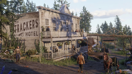 Red Dead Redemption II - Hotel w Strawberry