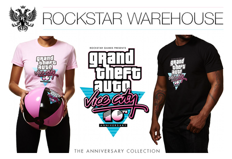 Jubileuszowa kolekcja Vice City w Rockstar Warehouse